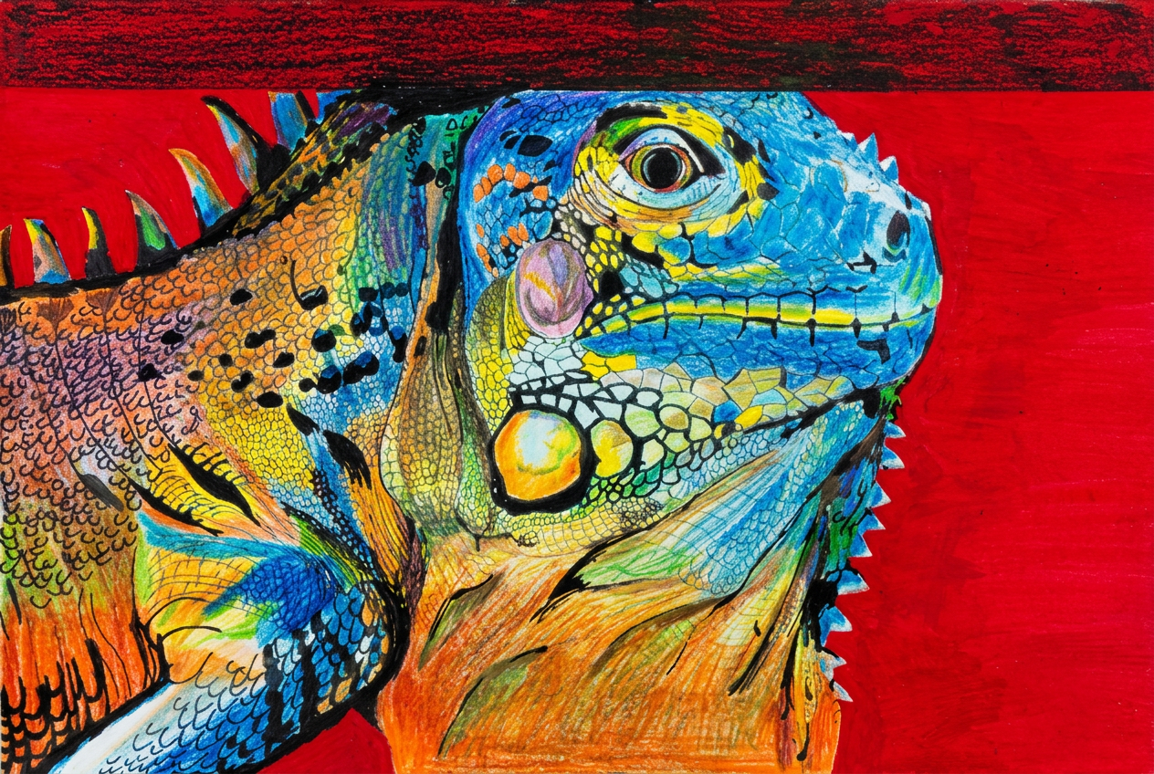 Grenadian Iguana